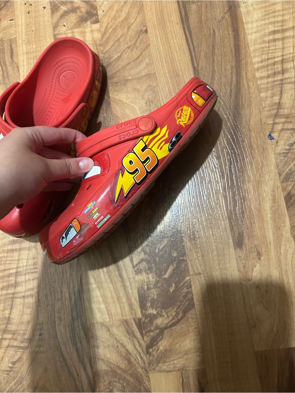 Lightning McQueen crocs